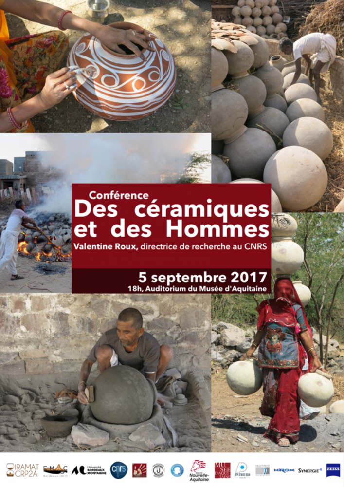 Conférence de Valentine Roux "Des céramique est des hommes", 5 septembre 2017, Bordeaux