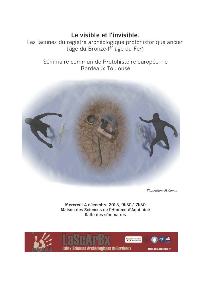 Séminaire de Protohistoire européenne Bordeaux-Toulouse le 4 décembre 2013
