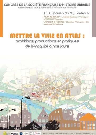 Mettre la ville en atlas : ambitions, productions et pratiques de l’Antiquité à nos jours, 16-17 janvier 2020