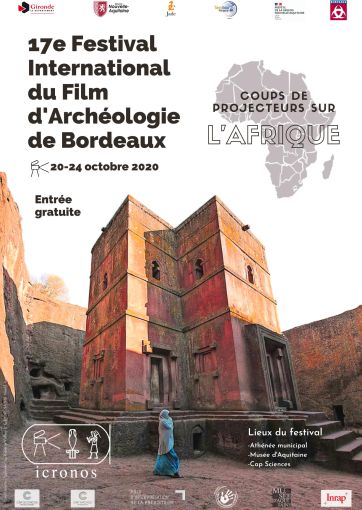 17ème édition du Festival International du Film d'Archéologie de Bordeaux, 20-24 octobre 2020