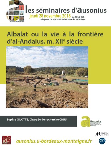 Albalat ou la vie à la frontière d’al-Andalus, m.XIIe siècle, séminaire Ausonius du 28 novembre 2018