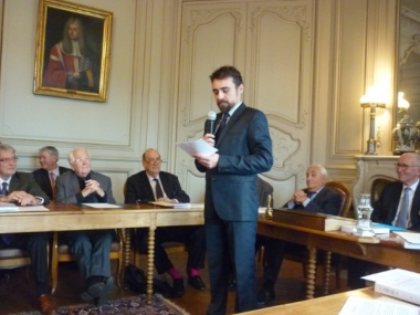 Samuel Drapeau primé de l’Académie Nationale des Sciences, Belles Lettres et Arts de Bordeaux