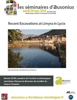 Séminaire AUSONIUS du 20 mars 2018 : recent excavations at Limyra in Lycia
