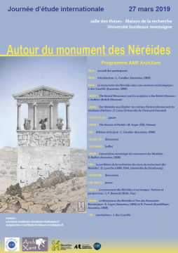 Journée d'études internationale autour du monument des Néréides, 27 mars 2019