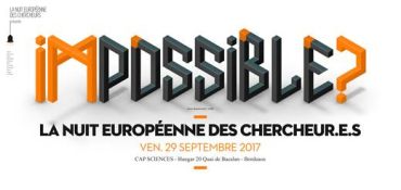 Nuit européenne des chercheurs, 29 septembre 2017