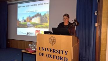 Conférence de Sophie Krausz à Oxford, 31 mars 2017 : Les Gaulois assiégés : se défendre contre Rome