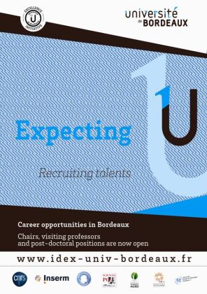 Opportunités de recrutement dans le cadre de l'IdEx de l'Université de Bordeaux - 2014