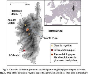 Provenance d’artefacts en rhyolite corse : évaluation des méthodes d’analyse géochimique, Palevol, mars 2018