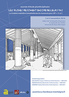 Journée d’études interdisciplinaire LES RUINES RÉSONNENT ENCORE DE LEURS PAS, 3-4 novembre 2016
